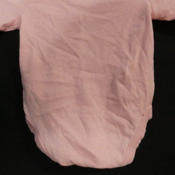 BABY GAP | 0-3 months | My Auntie Is The Best Pink Long Sleeve Bodysuit - Picture 13 of 16